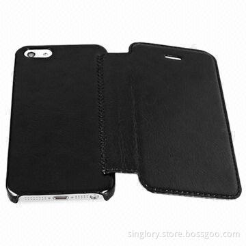 Case for iPhone 5/5S, Made of High-quality PU Leather with PC Back Cover